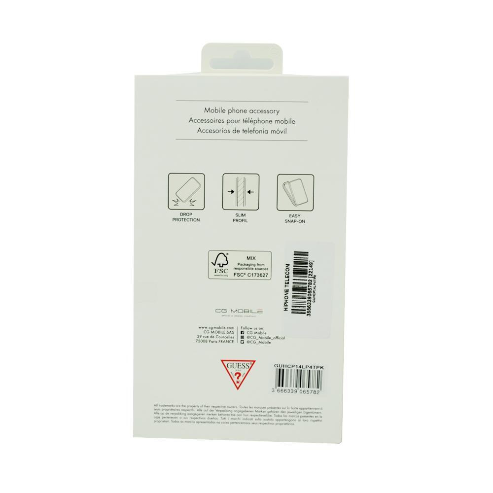Guess 4G Double Card Triangle Hard Case For Iphone 14 Pro Max Black - 3