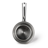 FISSMAN Saucepan with Glass Lid 16x10.5cm / 2.1L, Stainless Steel 18/10 INOX30 Sauce pan Felina Series - 2 miniature