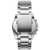 Kenneth Scott Men's Black Dial Chronograph Watch - K22101-SBSBG - 3 miniature