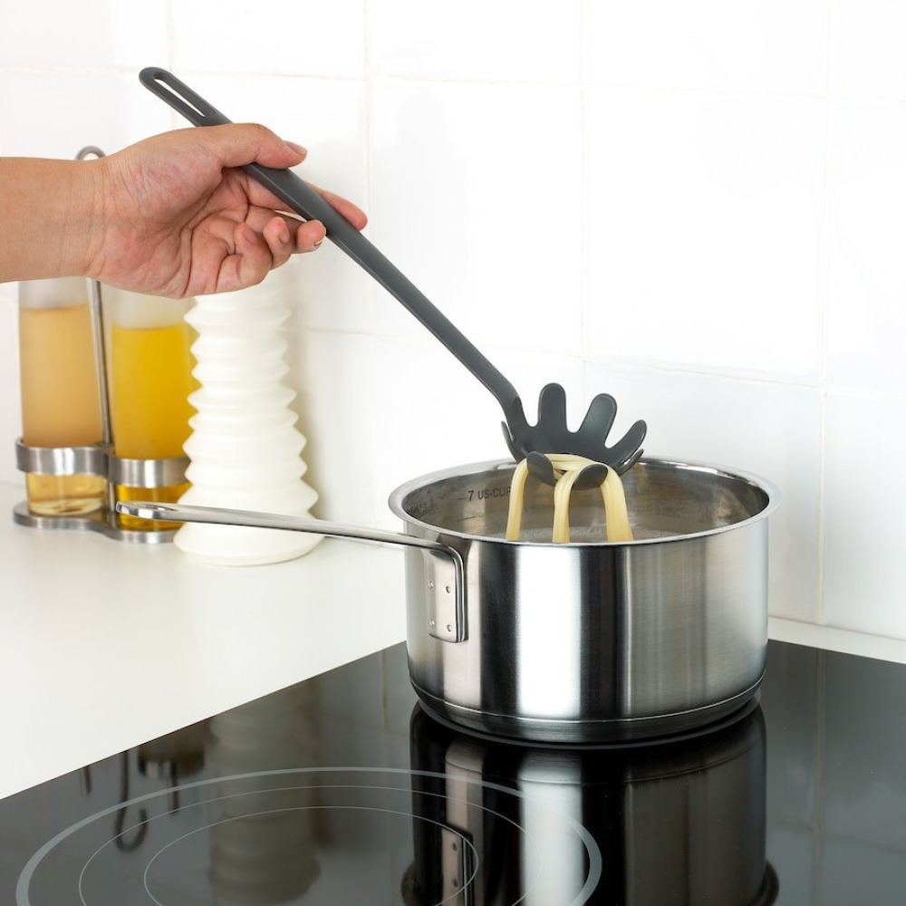 FULLÄNDAD 5-Piece Kitchen Utensil Set (Grey) Durable, Versatile Cooking Tools for Everyday Use - 5