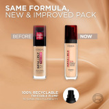 L'Oreal Paris Infaillible 32H Freshwear Foundation, SPF 25, 100 Warm, 30ml - 3 miniature