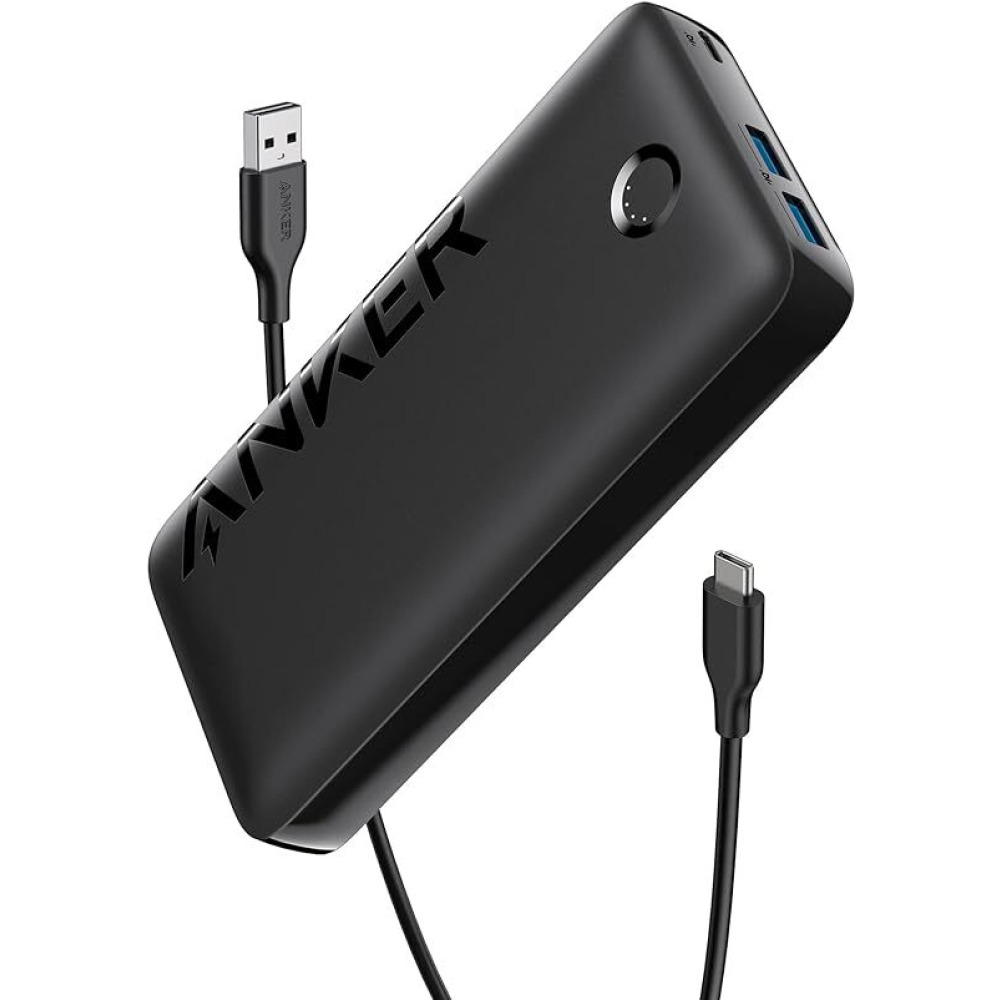 Anker, Power bank Power Core 20K II, 2-Port, 15W, 20000mAh, With cable, Black - 1