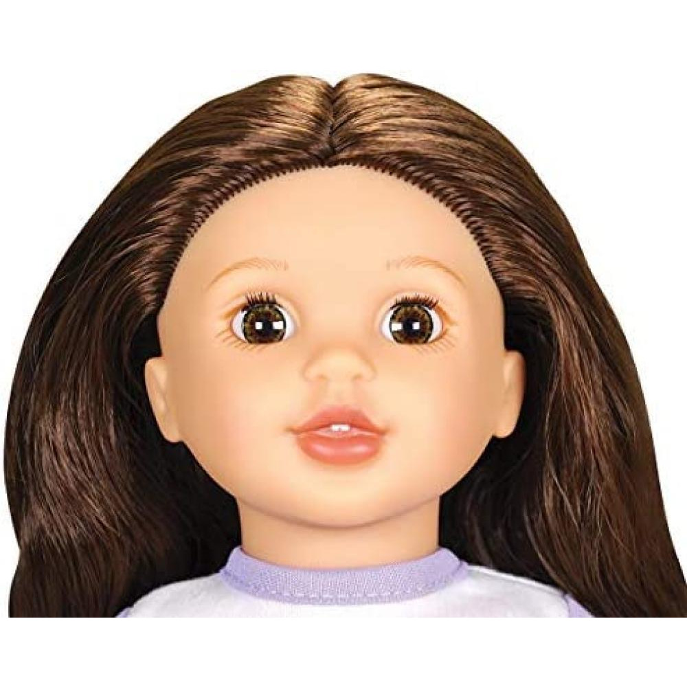 Lotus Soft Bodied Girl Doll Serena Sleepover Set, Multi-Colour, 15”/38cm, Lt15025 - 5