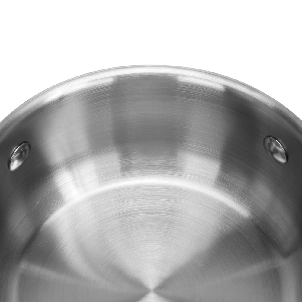 FISSMAN Cooking Pot 0.9L/14x6cm with Glass Lid Stainless Steel with Induction Bottom, Gulliver Series - 7