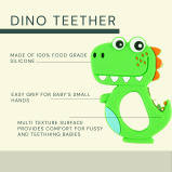 Teether BusyBaby Dino - 3 miniature