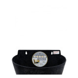 Novelty 9.5" Black Napa Planter - 1 miniature