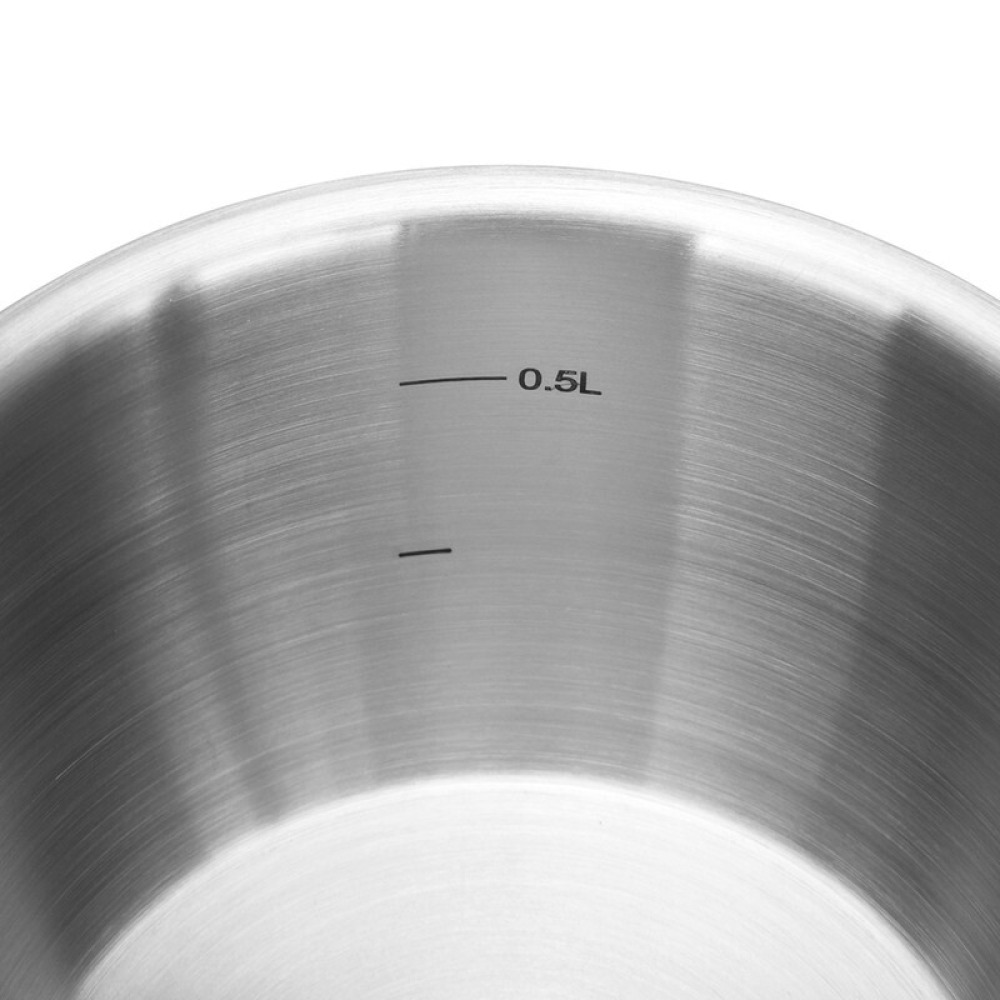 Fissman Saucepan Felice 12cm/0.6LTR Without Lid Stainless Steel - 6