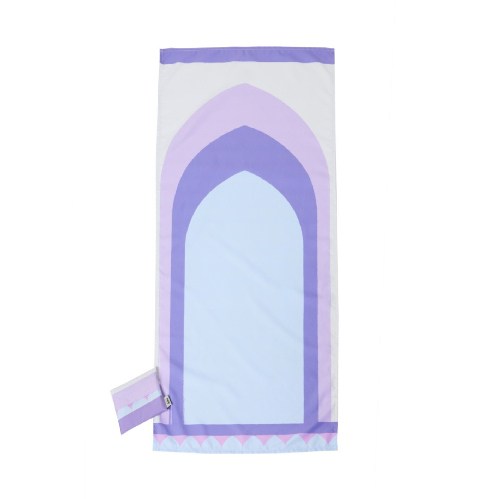 SABR Baghdad' Pocket Prayer Mat, for Occassions like Ramadan - 1