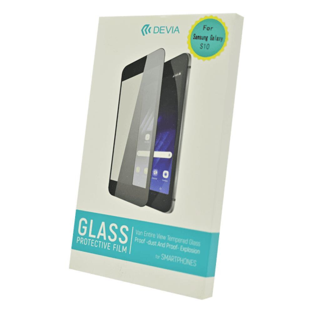 DEVIA 3D ИЗОГНУТЫЙ ПОЛНОЭКРАННЫЙ ЗАКАЛЕННОЕ СТЕКЛО GALAXY S10 - 3