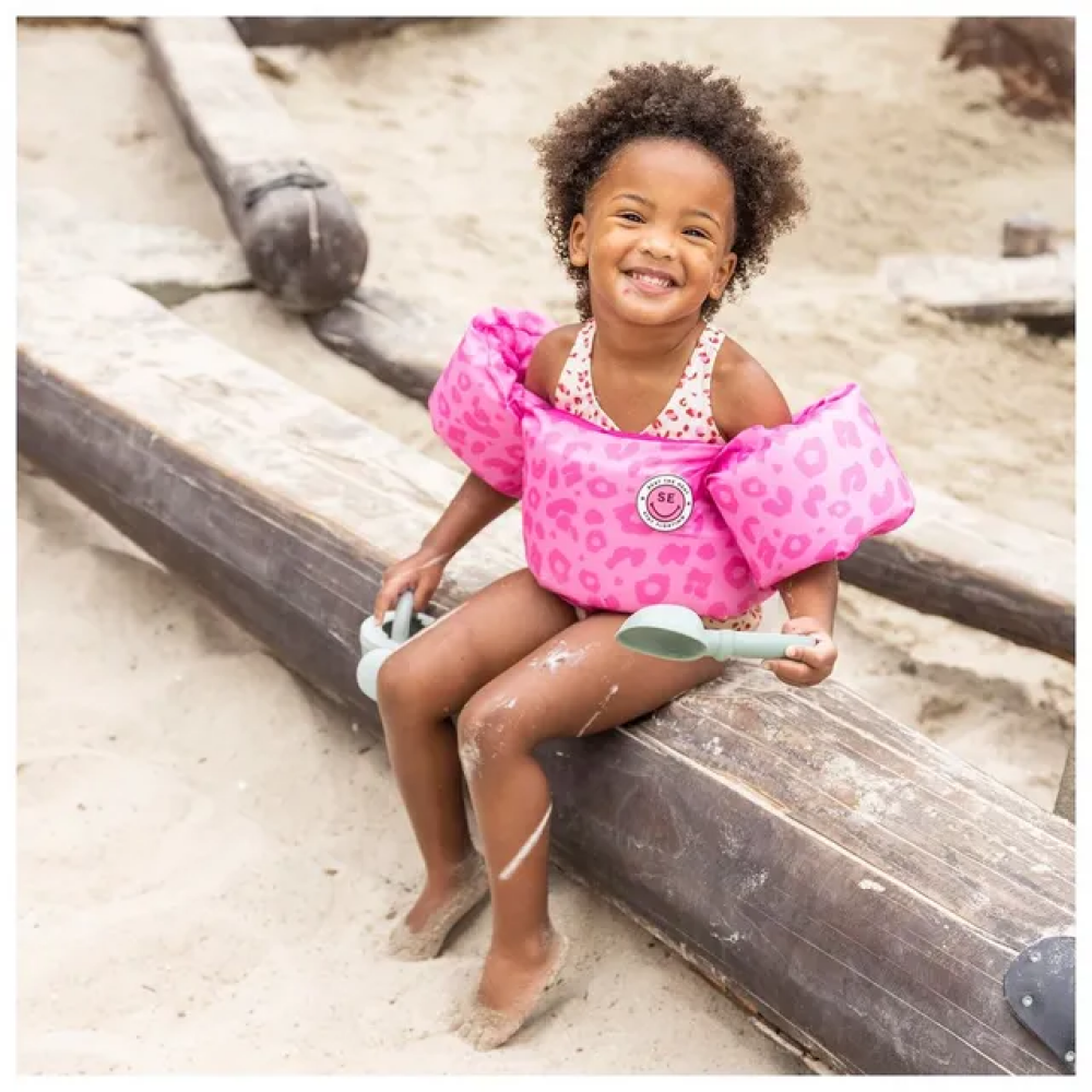 Джемпер Для Плавания Puddle Jumper PINK LEOPARD, 2–6 лет - 3