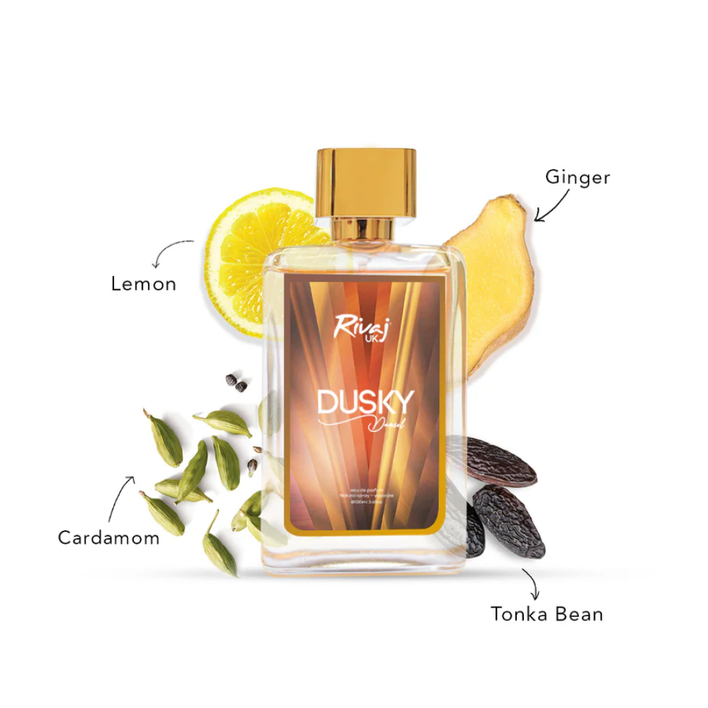 Rivaj Dusky Damsel Perfume For Men 100 ml - 3