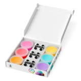 HEY CLAY - Air-Dry Clay Happy Cars Set, 6 Cans - 3 miniature