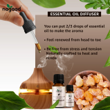 Nagaad Frankincense Aroma Diffuser Essential Oil Blend - 100% Organic Boswellia for Aromatherap - 6 miniature