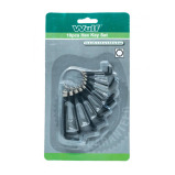 Набор ШЕСТИГРАННЫХ Ключей Wulf, 10 Шт. - 1 miniature