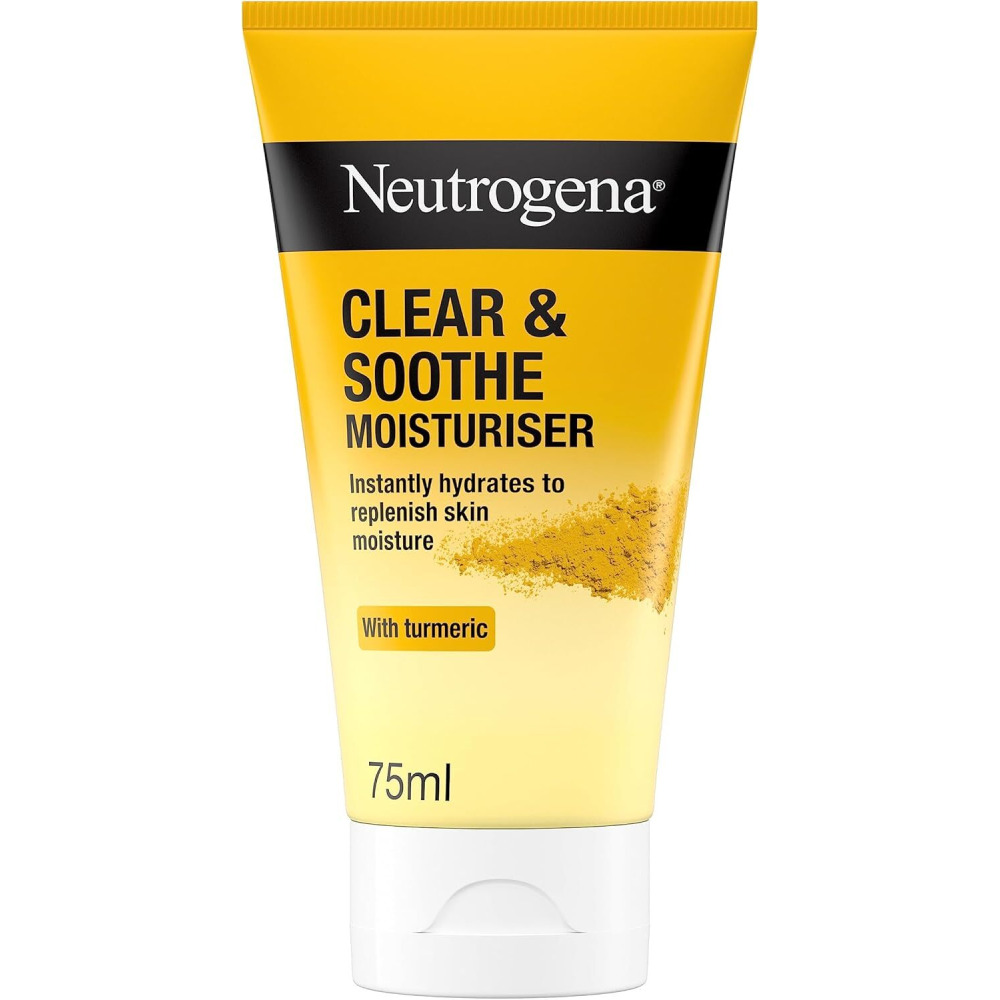 Neutrogena Clear and Soothe Oil-Free Gel Moisturiser, 75 ml - 1