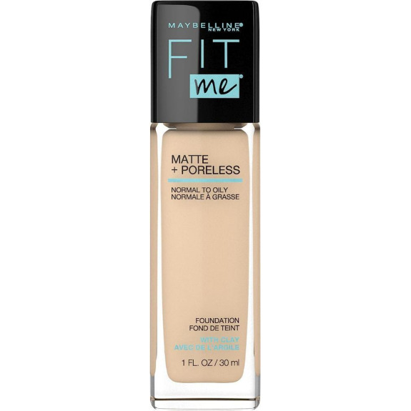 Maybelline New York / FOUNDATION ، fit ME ، غير لامع ، 118 - بيج فاتح ، 1 أونصة سائلة (30 مل)