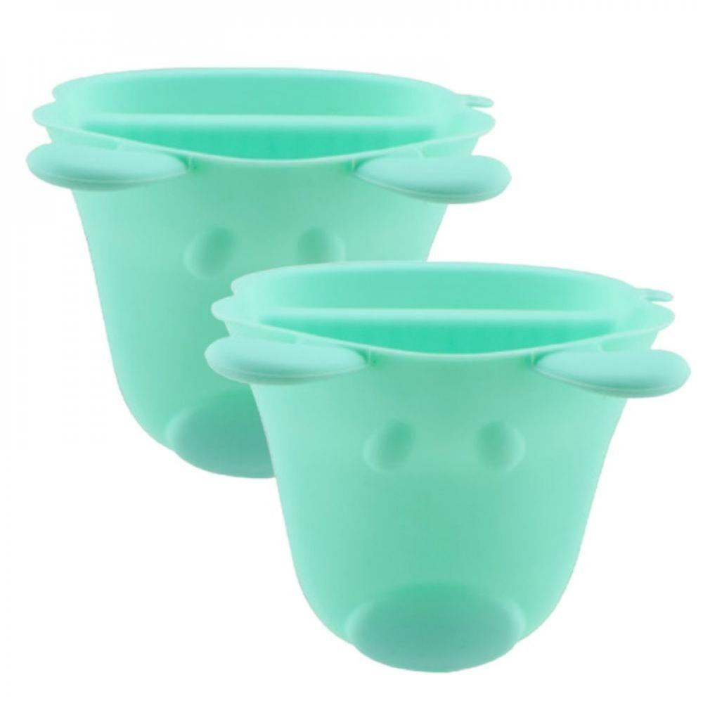 Fissman Set of 2 Silicone Pot Holder with Puppy Head Shape Mint Green 9.5cm - 1