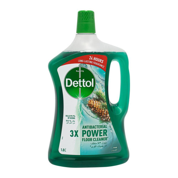 Dettol / Средство для мытья пола, Антибактериальная сила, Сосна, 1,8 л