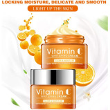 كريم الوجه ديسار لتبييض البشرة، فيتامين سي + حمض الهيالورونيك، 50 جرام - 6 miniature