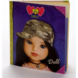 Hearts for Hearts Girls Dell from USA Doll - 7 miniature