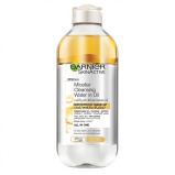 Garnier, Micellar cleansing water, Skinactive, Argan oil, Clear, 13.5 fl. oz. (400 ml) - 1 miniature