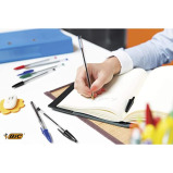 BIC / أقلام ، قلم حبر جاف كريستال ، نقطة متوسطة ، 4 عبوات - 4 miniature
