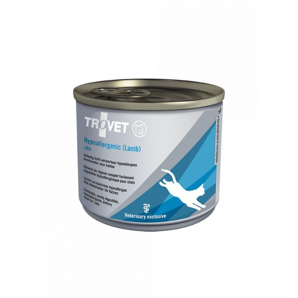 Trovet Cat Food Hypoallergenic - Lamb - Can - BOX - 12 * 200 g - 1