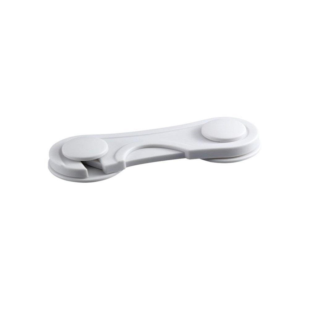 Vee Seven Cabinet Lock 2 Door White - 2