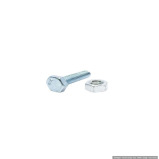 Homesmiths G.I Bolts & Nut 6 X 25 mm - 2 miniature