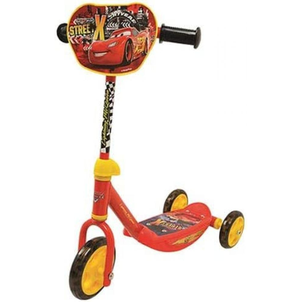 Smoby 750107 Cars 3 Wheels Scooter (Multicolor) - 1