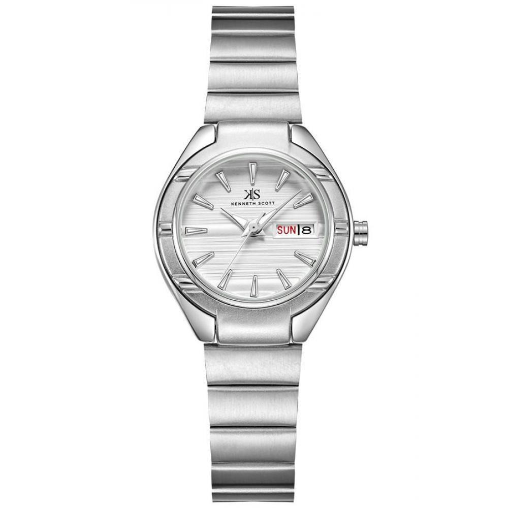 Kenneth Scott Women's Analog Blue Dial Watch - K22035-SBSW-L - 1
