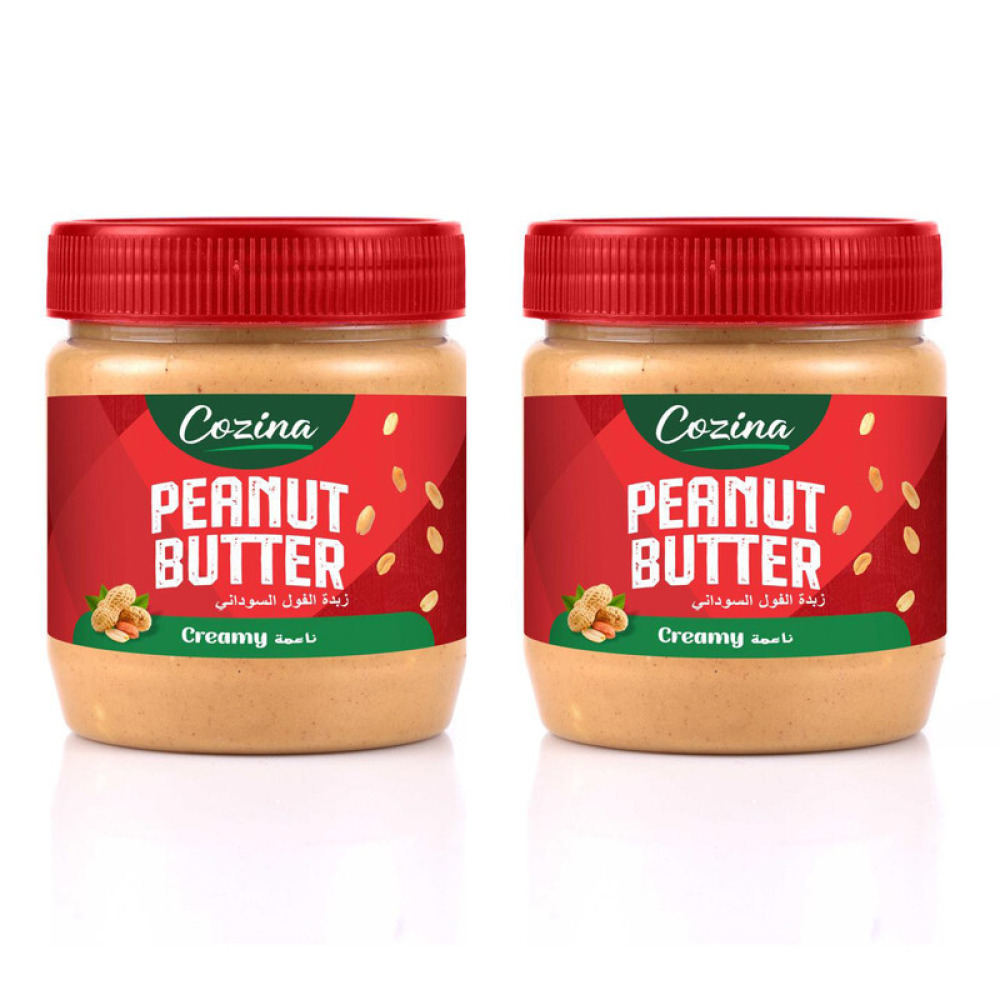 Cozina Creamy Peanut Butter 340gx2 - 1