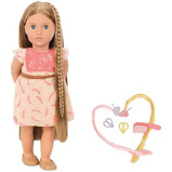 Our Generation BD31073 Portia Fashion Doll, Various, 18-Inch/46 cm - 6 miniature