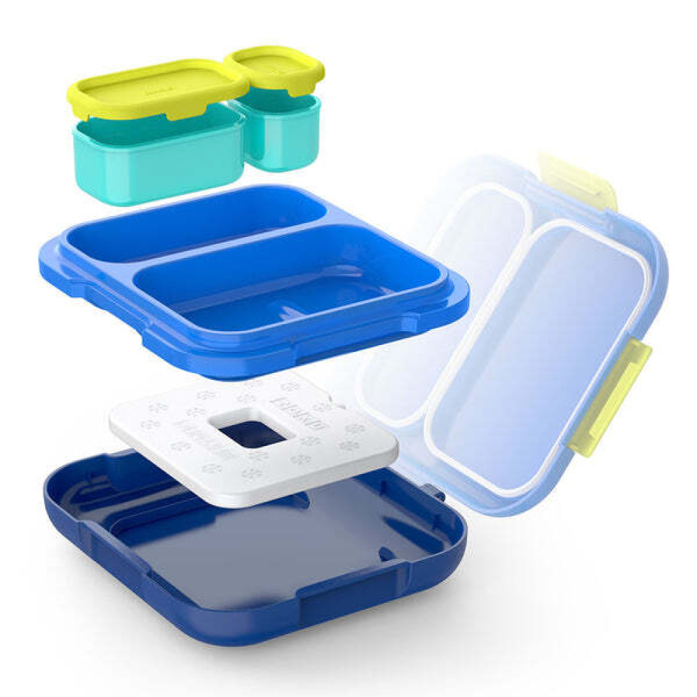 Zoku Neat Bento has compact design, Sof Touch handle, Adjustable containers and Leakproof. Pink - 3