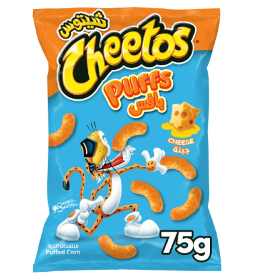 Cheetos cheese puffs 75gm 