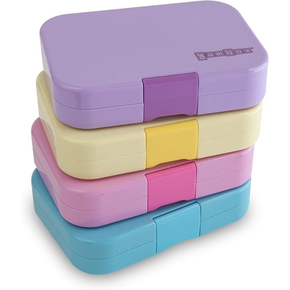 Yumbox Panino 4-Compartment Leakproof Bento Box Blue - 4