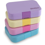 Yumbox Panino 4-Compartment Leakproof Bento Box Blue - 4 miniature
