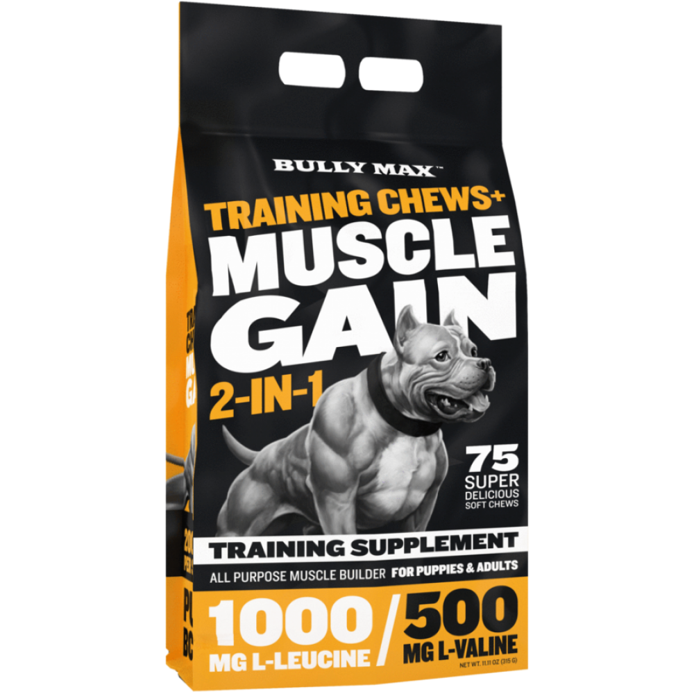Bully Max, Training Chews, Muscle Gain 2 in 1, 90 Chews 1000\/500, 315 g - 1