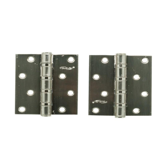 Петли Для Подшипников HOMESMITHS, 4 Дюйма, Хромированные