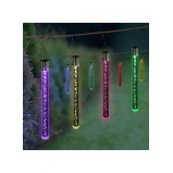 Exhart 10 inch Solar Acrylic Bubble Stick with Color Changing LED - 7 miniature