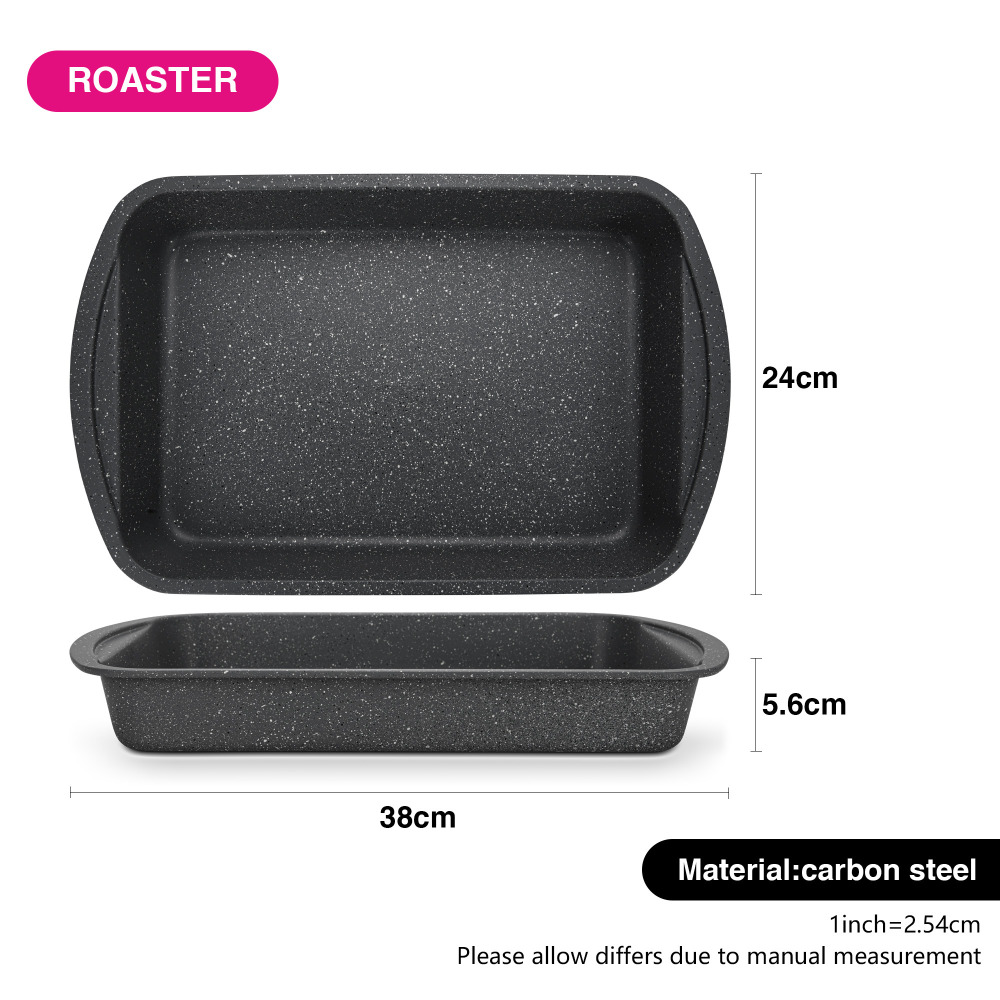 Fissman, Roaster 38cm, Carbon Steel With Non-Stick Coating - 3