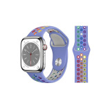 Perfii Dot Silicone Replacement Band For Apple Watch 41, 40, 38 mm Series 8/7/6/5/4 SE - 1 miniature