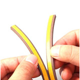 Beorol / Tape, Sealing tape self adhesive 'D' profile, brown, 2x3 m - 4 miniature