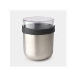 وعاء غداء معزول ميك آند تيك من برابانتيا سعة 0.5 لتر، رمادي داكن - 1 miniature