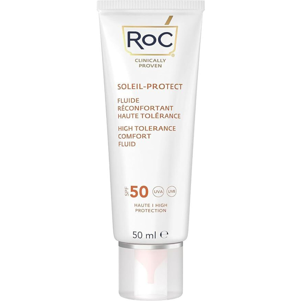 Roc - Soleil-Protect High Tolerance Comfort Fluid Spf 50 - Uva/B Protection -  Sensitive Skin - 50 Ml - 2