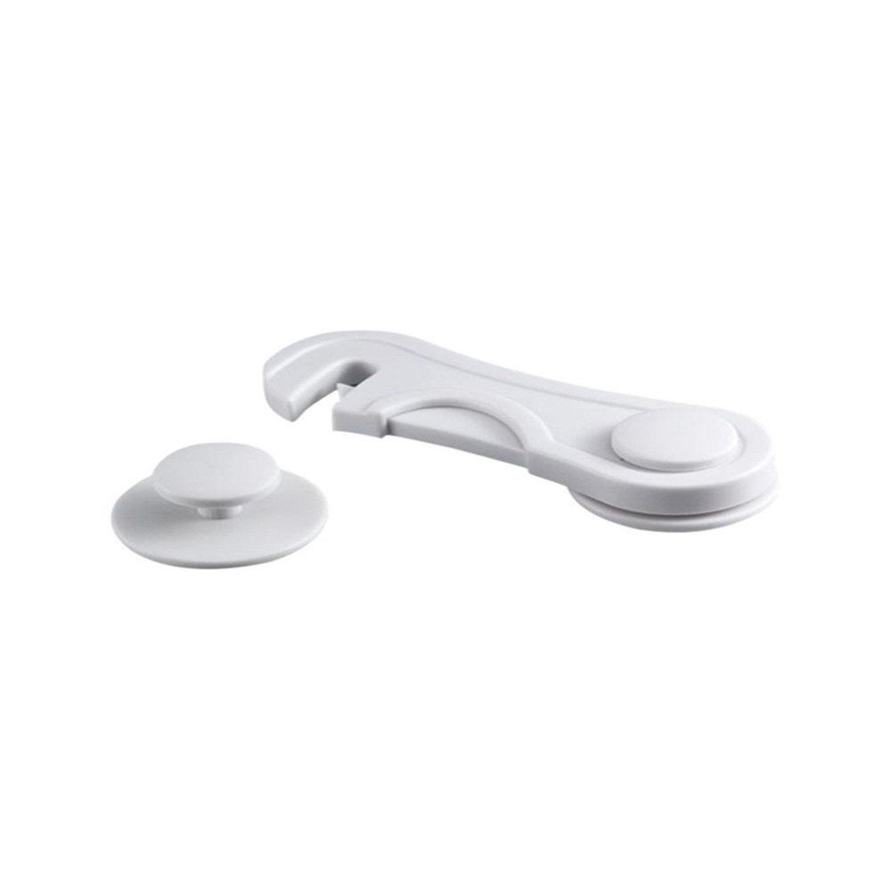 Vee Seven Cabinet Lock 2 Door White - 3