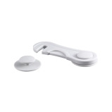 Vee Seven Cabinet Lock 2 Door White - 3 miniature