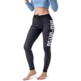 Leggings UAEJJ Jiu Jitsu Full Length for Women, Black-S - 1 miniature