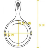 Lodge / Skillet, LMS3, 9 см - 5 miniature
