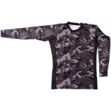 UAEJJ Jiu Jitsu Camouflage Long Sleeve Rash Guard for Men and Women  Martial Arts Dress for Unisex Adult  Taekwondo Dress - M - 1 miniature